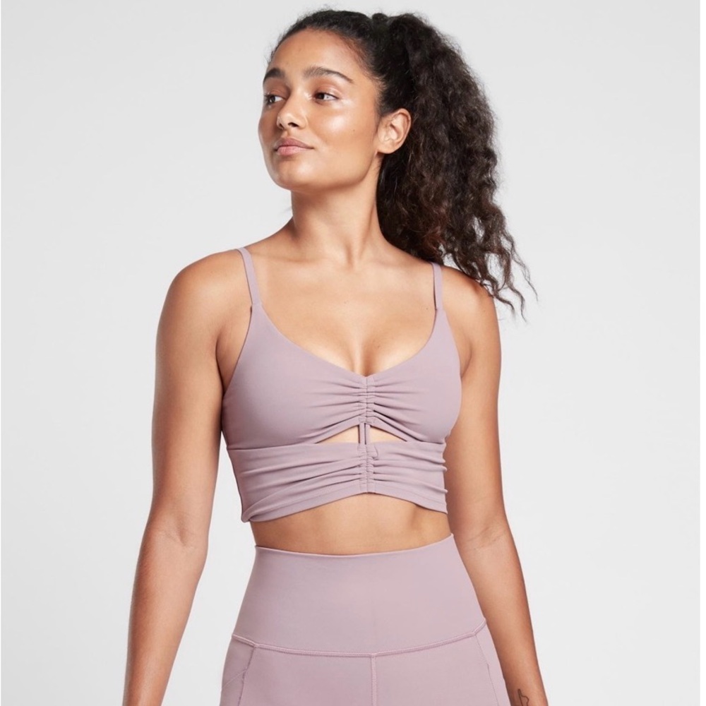 Athleta Cinch Longline Bra A-C